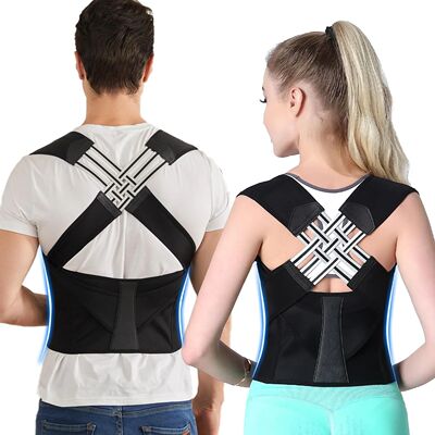 Back Brace Posture Corrector for Women and Men, Shoulder Str