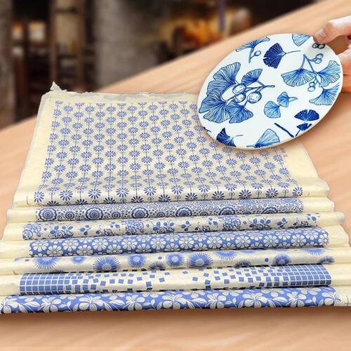 1PC Underglaze Flower Paper High Temperature Transfer Decals