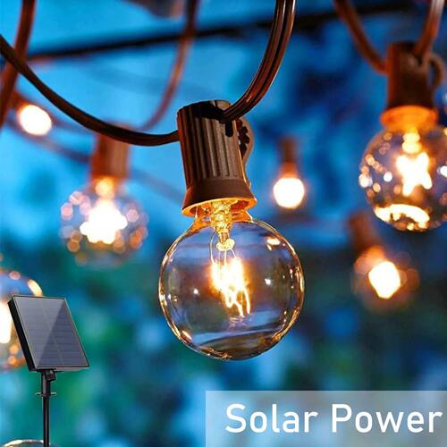 Outdoor G40 LED String Lights Waterproof Connectable Retro E