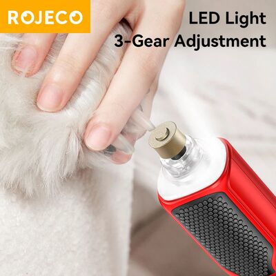 Cat Electric Nail Grinder Rechargeable Dog Paws Grooming Nai