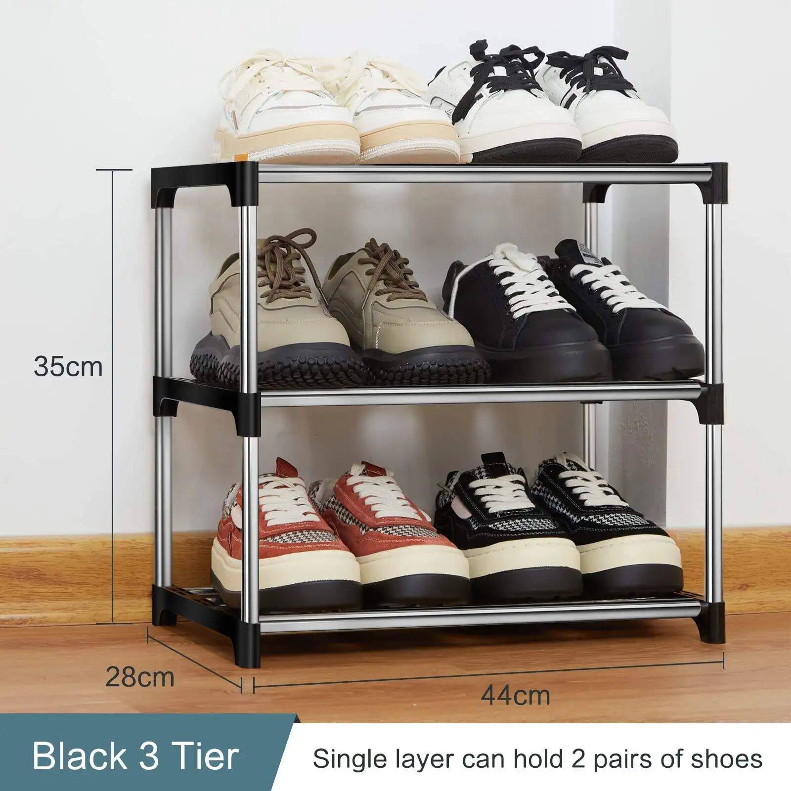 3F Shoe Rack Multi Layered Space Saving Freely Combined Mode
