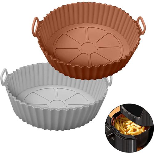 Air Fryer Silicone Basket Thicken Silicone Mold For Air Frye