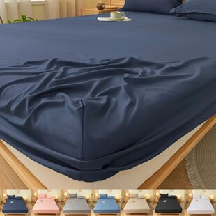 2 People Double Bed Bed Sheet Elastic Fitted Sheet Mattress