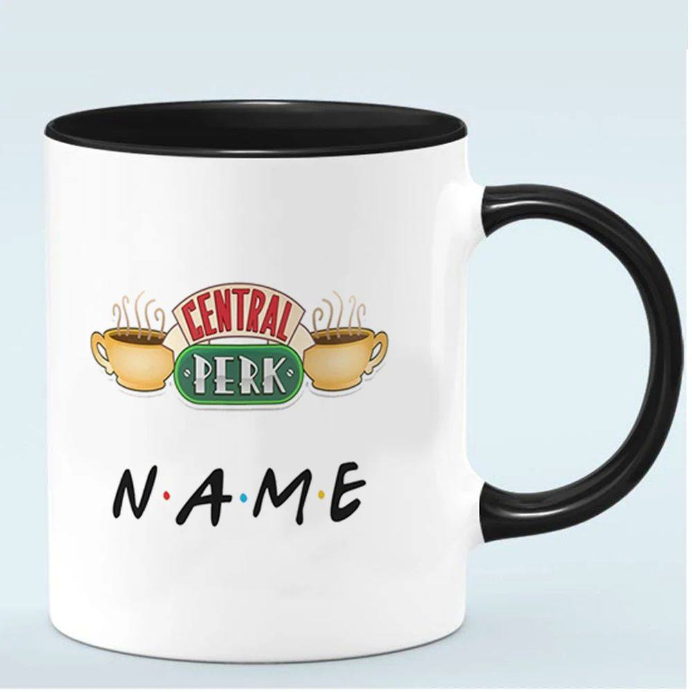 Personalised Friend name Friends Tv Show Central Perk coffee
