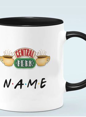 Personalised Friend name Friends Tv Show Central Perk coffee