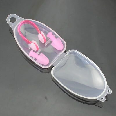 Swimming Nose Clip Earplug Set Professional Waterproof Swimm