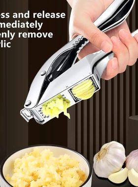 Garlic Crusher 2 in 1 stainless steel garlic minced garlic s