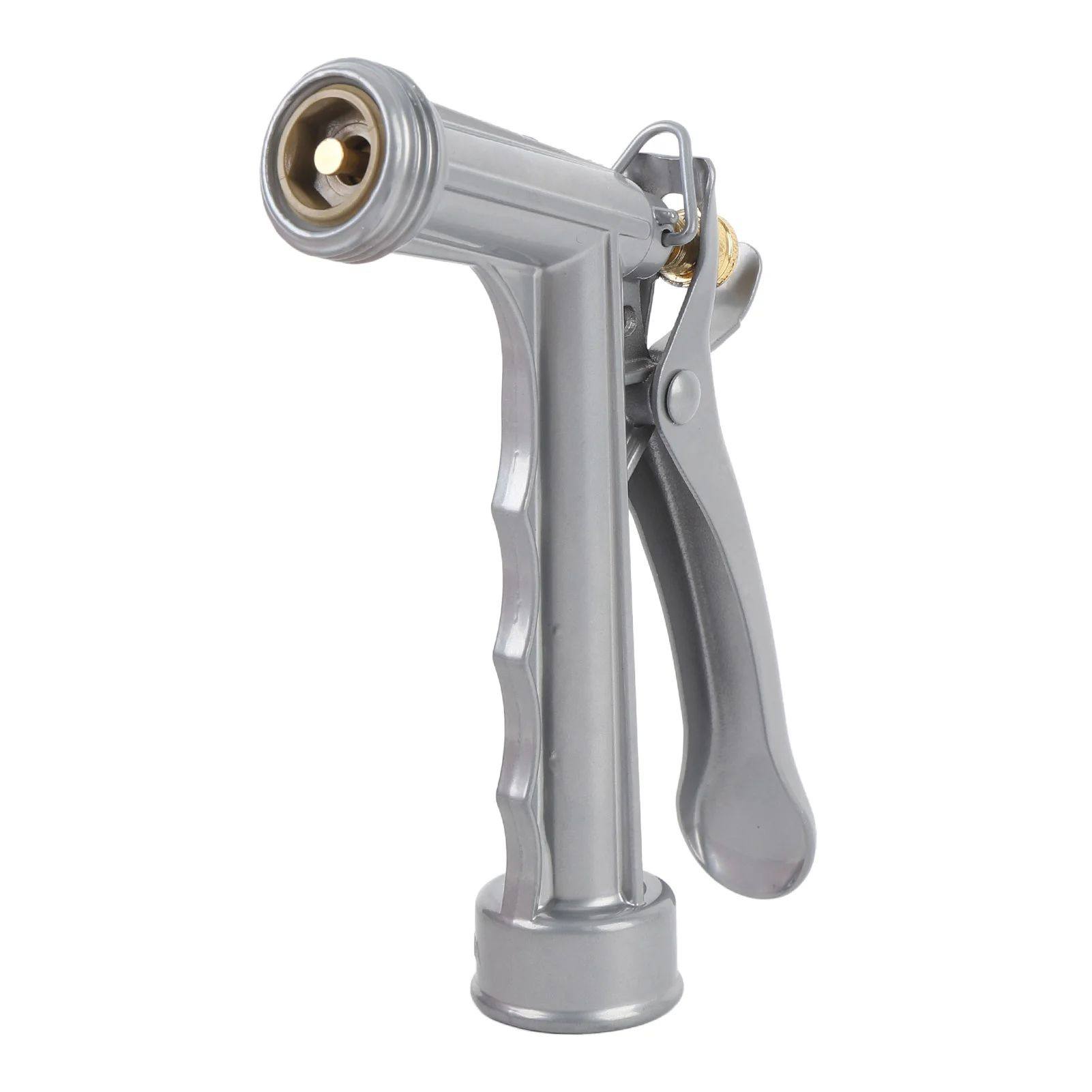 Garden Hose Nozzle Zinc Alloy High Pressure Leakproof Nozzle - 实物图