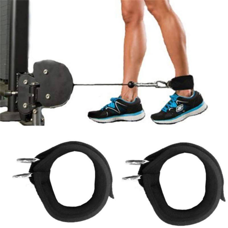 High Quality Sport Ankle Anchor Strap Double D-ring Gym Leg