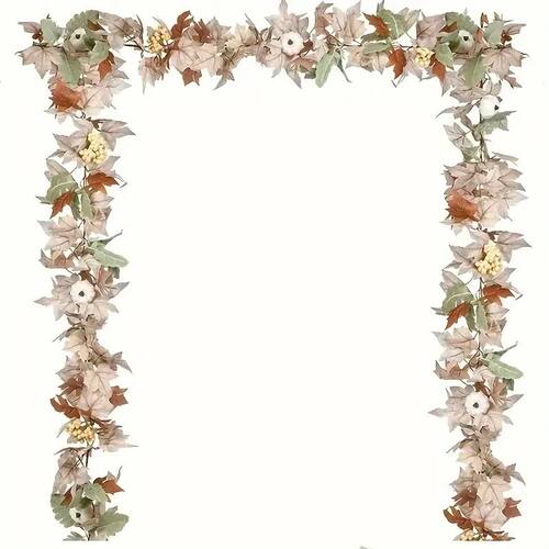 Maple Leaf Garland Clearance  Artificial Foliage Garland Aut