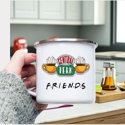 Dropshipping Personalized Name Central Perk Design Cup 12oz