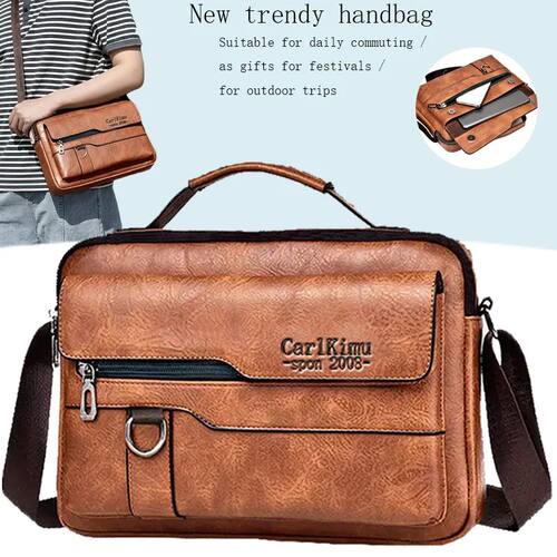 Neutral Style Shoulder Bag for Men and Women, Suitable for B