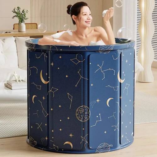 Foldable Adult Bathtub Thickened Insulated Bath Tub Portable