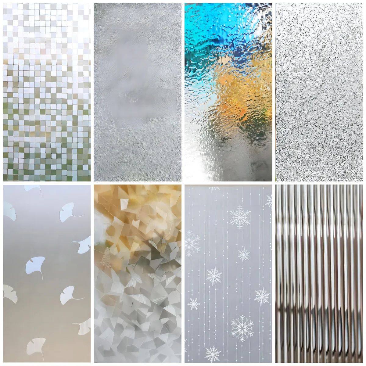 Glass Window Film Window Privacy Film Frosted Window Vinyl 3