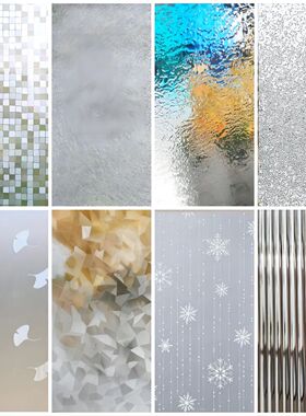 Glass Window Film Window Privacy Film Frosted Window Vinyl 3