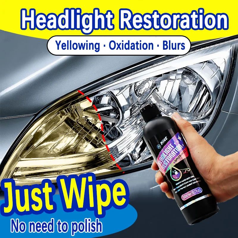 Headlight Restoration Kit Headlight Polish Car Light Repair