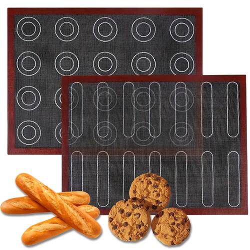 Silicone Hollowing out Baking Mat Sheet Nonstick Oven Mesh P