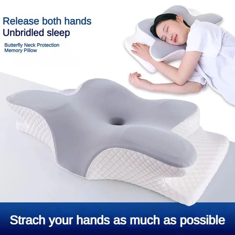 Cervical Neck Pillow Memory Foam Sleeping Pillows Ergonomic