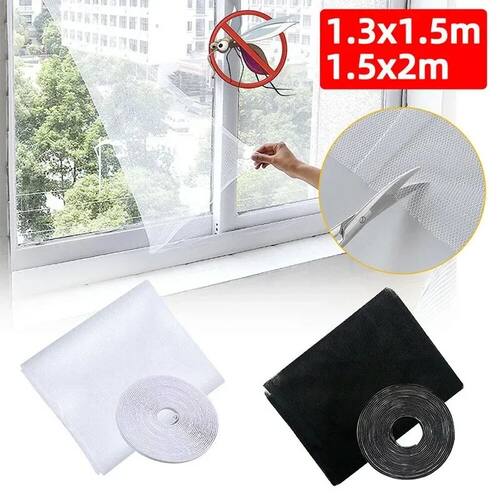 Anti Fly Mosquito Net DIY Self-Adhesive Fly Mosquito Window