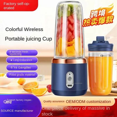 Portable Juicer Blender 400ml Electric Fruit Juicer USB Char
