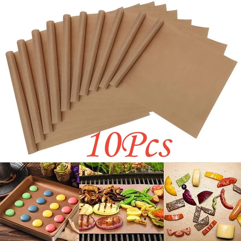 1/5/10 Pcs Baking Mat Sheet 40*60cm or 30*40cm Reusable Non-