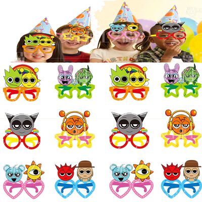 Sprunki Incredibox Cosplay Felt Eye Mask Babyshower Mask Bir
