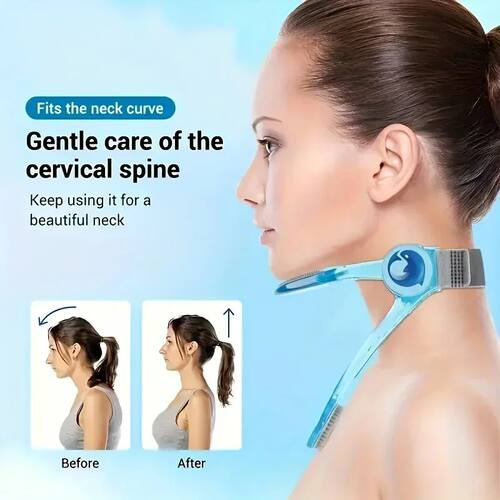 1pc adjustable neck brace, PP material, cervical support, an