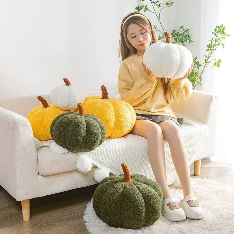 New Decorative Cushion Activity Plush Nordic Ins Sofa Backre图片