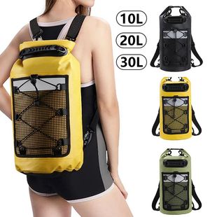 Women Waterproof Backpack Swimming Men Bag Dry PVC 30L 20L