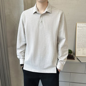 休闲轻奢长袖 时尚 上衣 新款 2025秋季