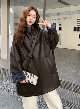 【现货】新款首发图 双面穿皮衣外套 配送包包 1310-P195-K288