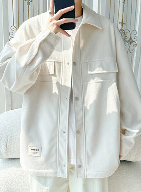 2025 春季新款 旋律风车大码灯芯绒长袖衬衫M-5X HC24930-P55