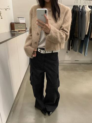 秋冬新款长毛羊绒羊毛拉绒皮草毛毛外套宽松圆领高级感毛呢子大衣