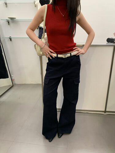 韩系复古高腰显瘦工装裤女2026秋季新款宽松百搭休闲阔腿长裤子
