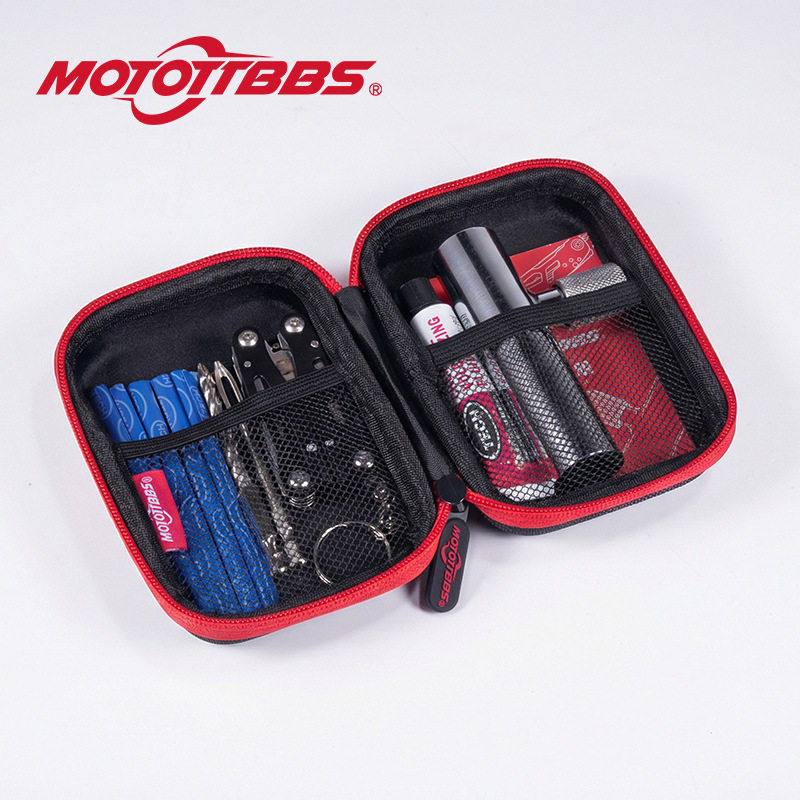 MOTOTTBBS摩托车补胎工具套装快速便携式泰克硫化剂电动车专用