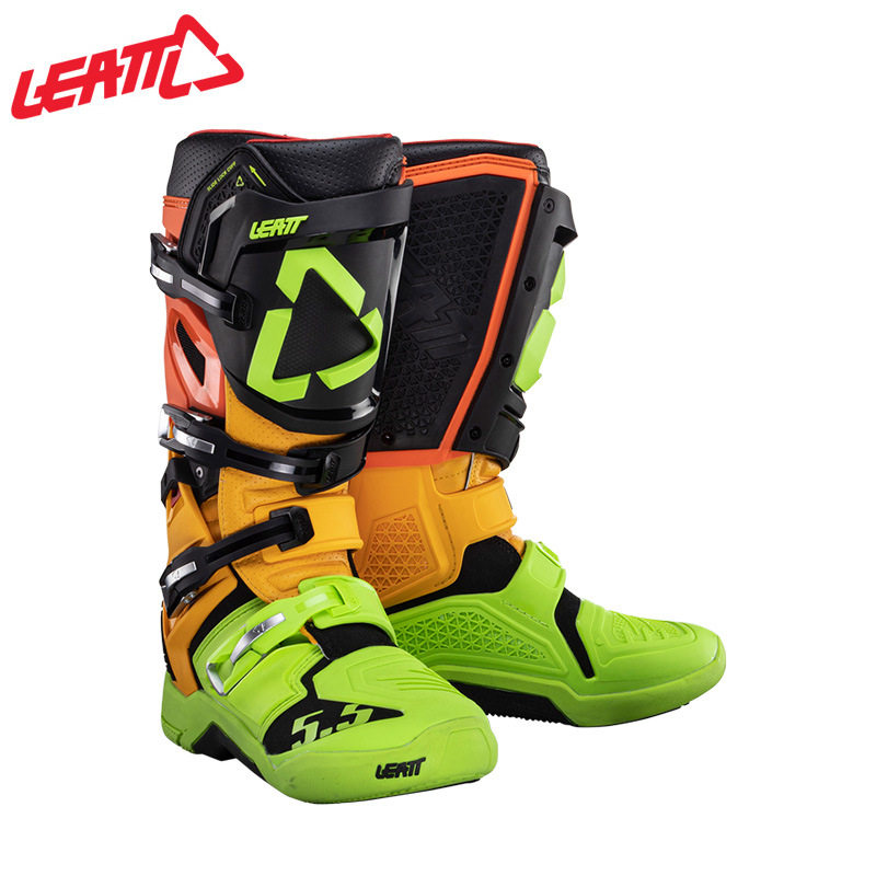 南非leatt越野摩托车骑行靴越野靴防摔林道版靴子场地赛车男 5.5