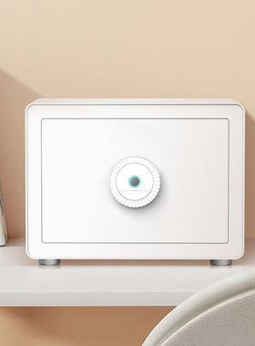 卡唛crmcr首饰保险柜家用已接入米家APP防盗全钢小型25CM指纹箱衣柜首饰保险箱办公保管箱床头柜保管箱夹万