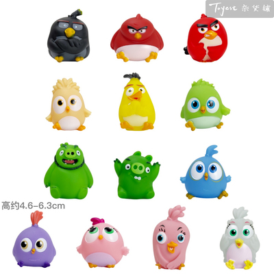 愤怒的小鸟趣味解压盲盒套装 正版Angry Birds玩偶玩具模型摆件