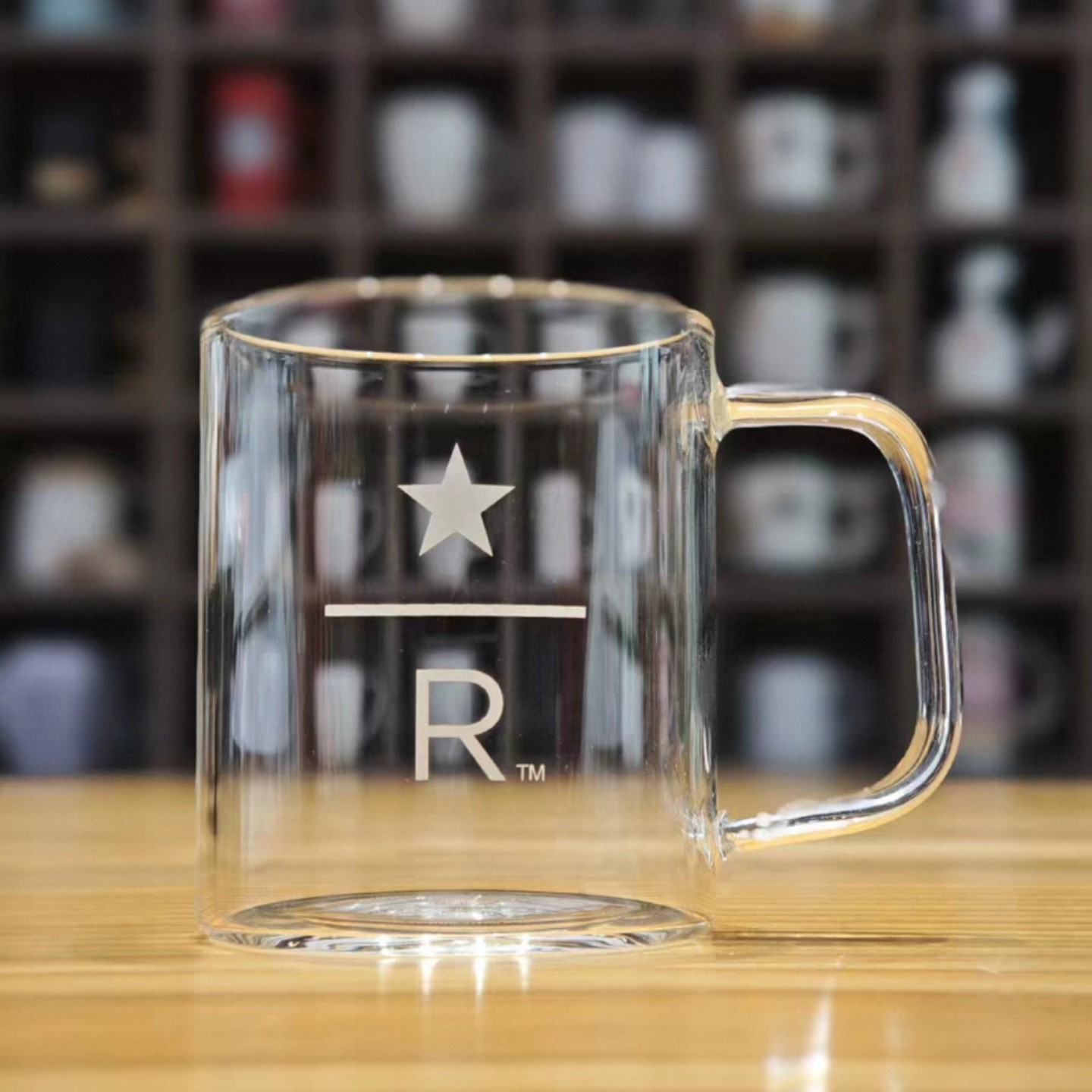 星巴克杯子清仓特价优惠简约高颜值355ml透明耐热办公桌面玻璃杯