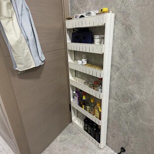 11cm厨房置物架冰箱洗衣机侧面夹缝橱柜缝隙窄缝家用收纳储物架