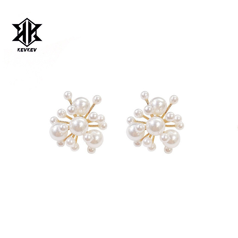 s925银关晓彤同款珍珠耳环