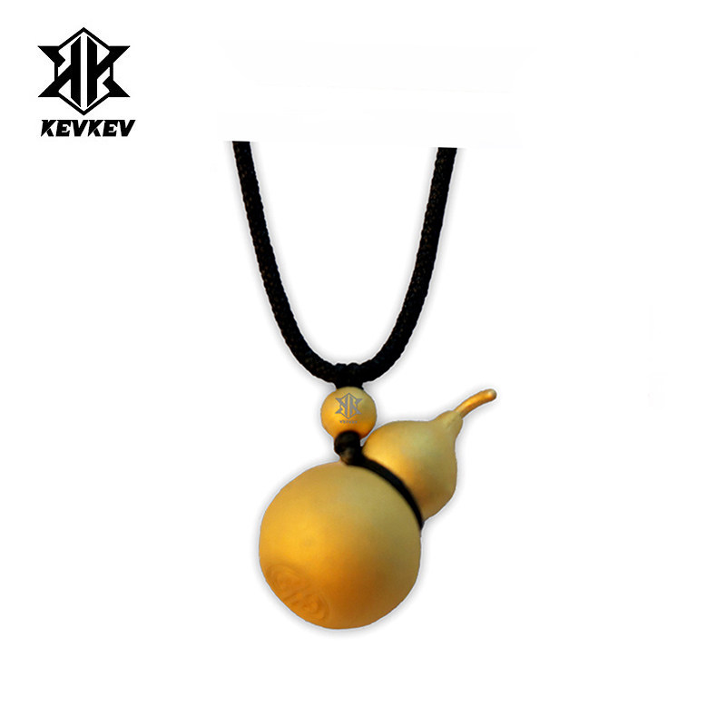 潮流嘻哈编织绳金葫芦