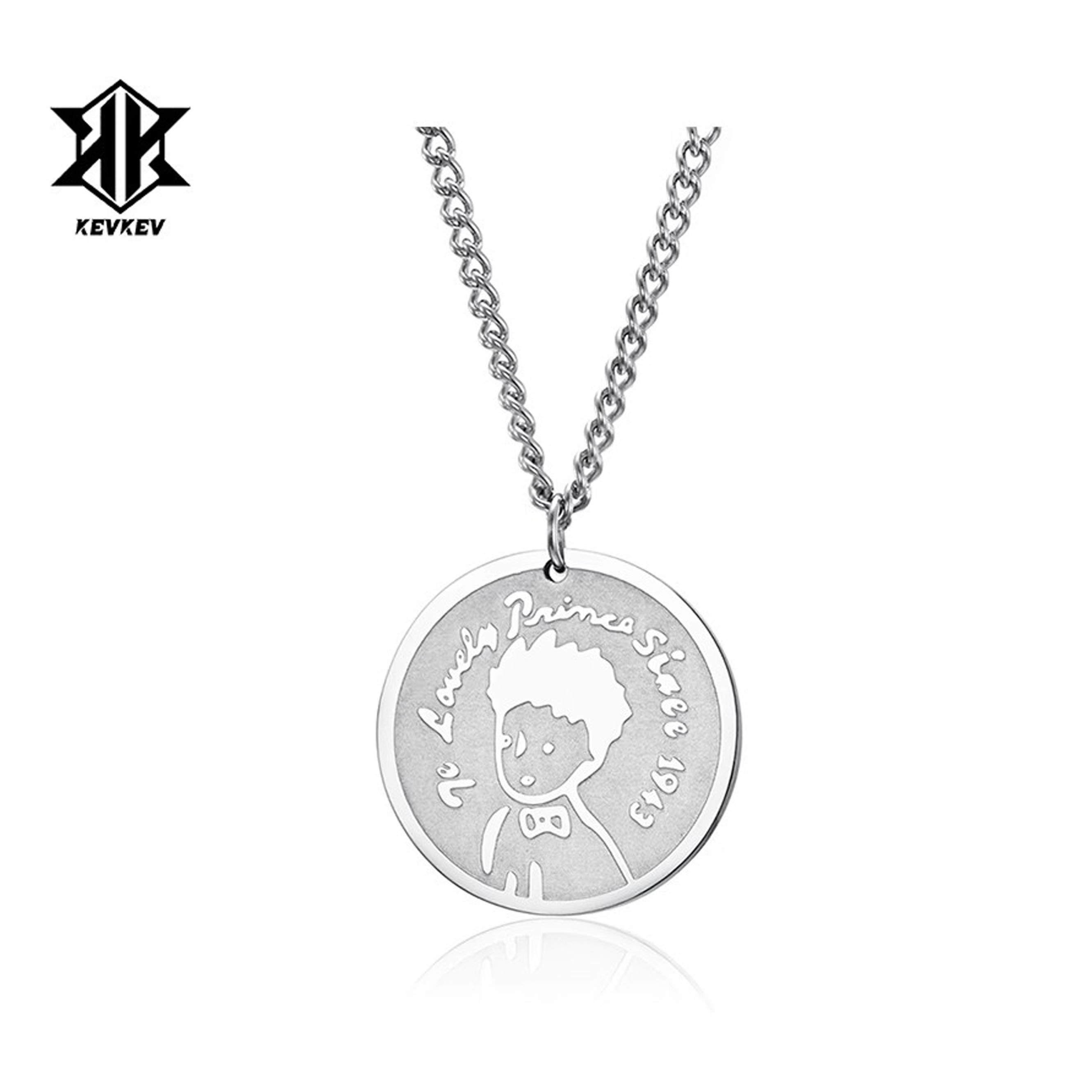 ost小王子联名项链复古钛钢百搭