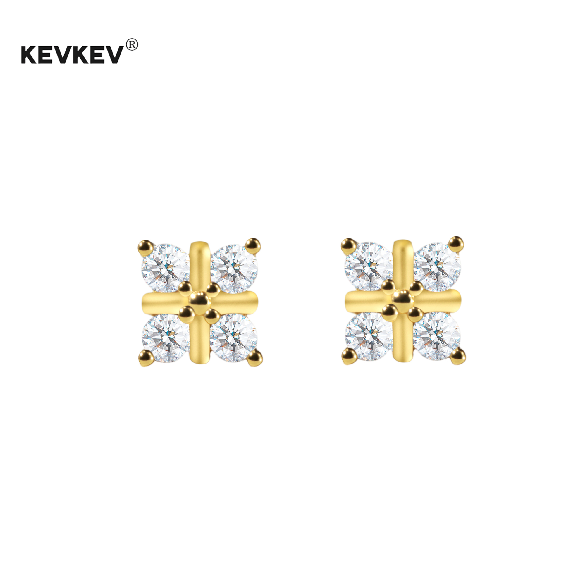 kevkev官网tsutsumi耳钉耳环小众设计镶钻感轻奢气质镶钻耳饰女