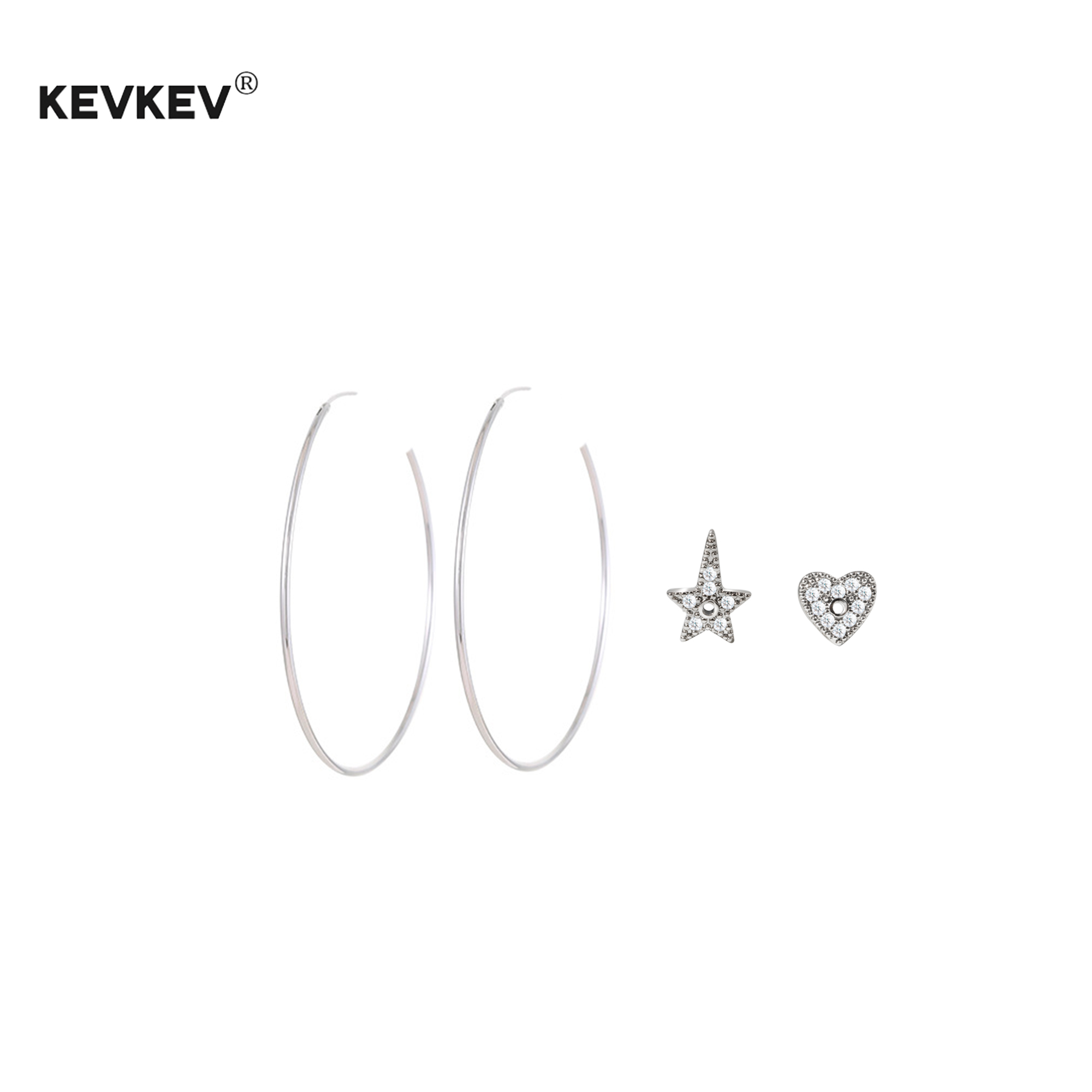 2025新款爆款不对称耳环耳钉女小众圈圈辣妹轻奢气质耳钉耳饰礼物