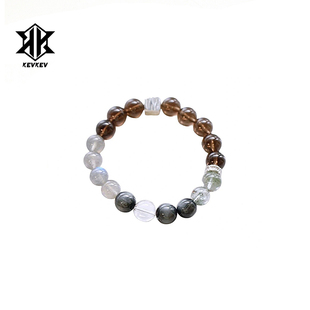 官方正品白鹿同款水晶手链女彩色守护手串天然碧玺送女友礼物