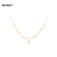 kevkev法式 蕾丝珍珠项链女轻奢小众设计感锁骨链颈链配裙子高级感