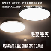 人体存在雷达毫米感应智能吸顶灯人在灯不灭厕所厨卫阳台楼梯道