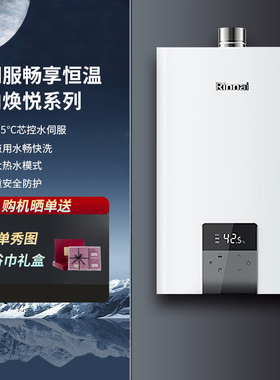Rinnai/林内 RUS-16E55G-CB/20E55G/24E55G强排式恒温热水器家用