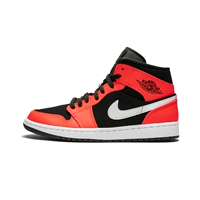 Air Jordan 1 Mid aj1 Joe 1 Giày nam Giày bóng rổ trung bình hồng ngoại - 554724 061 - Giày bóng rổ giày thể thao